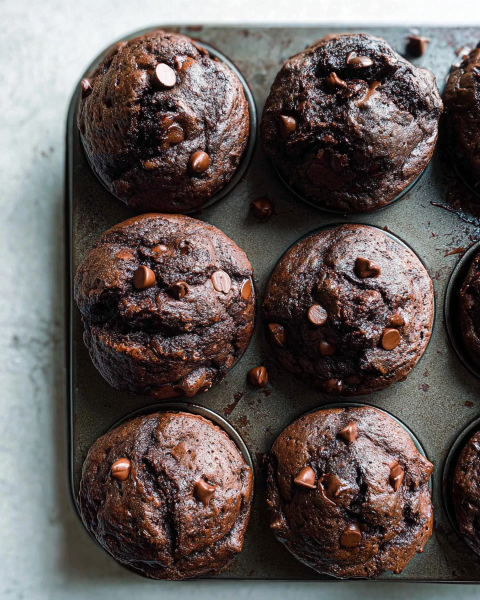 Double Chocolate Muffins