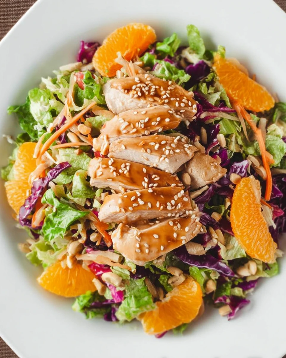 Easy Asian Salad with Chicken