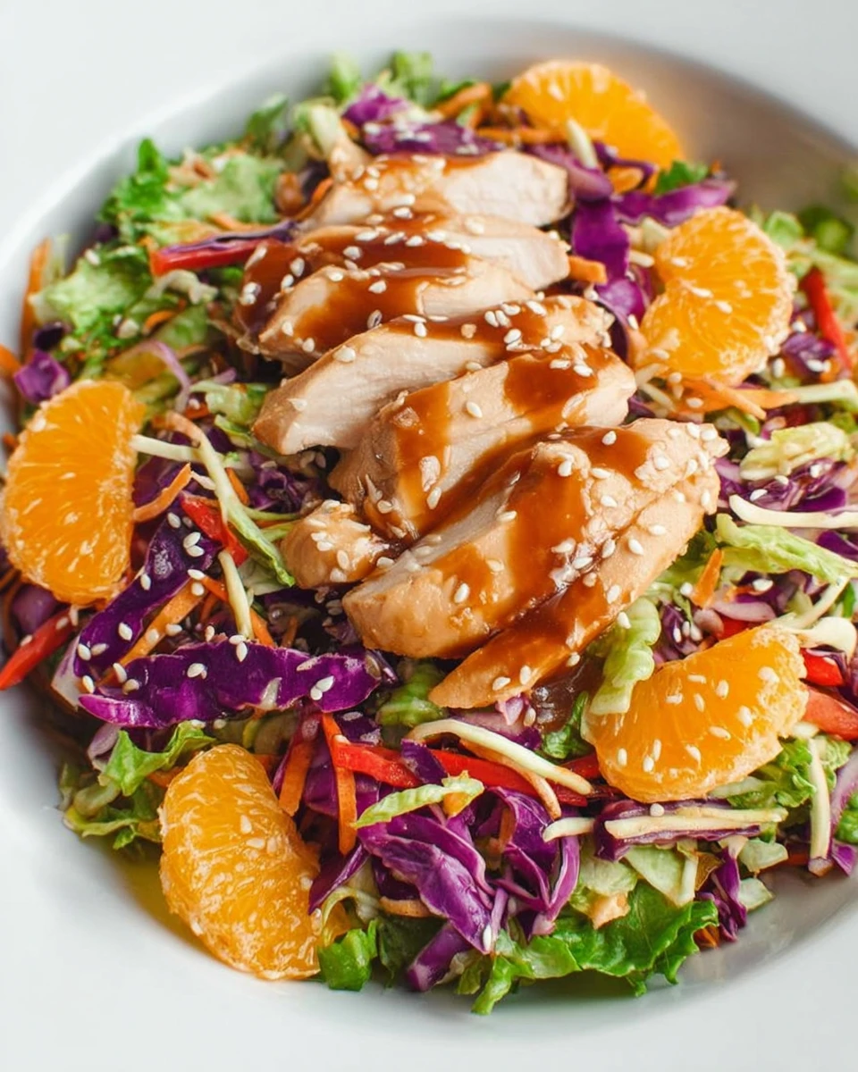 Easy Asian Salad with Chicken