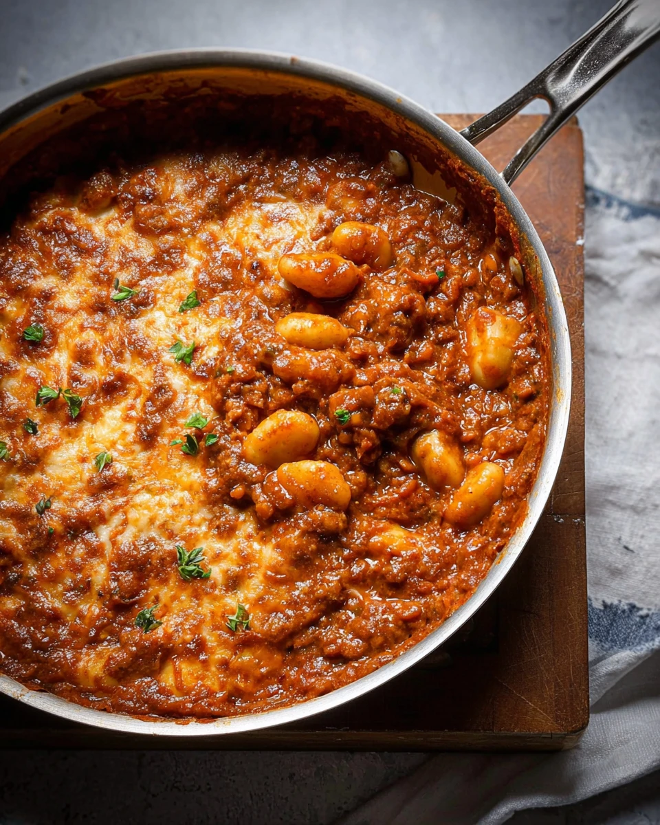 Easy Stovetop Gnocchi Lasagna