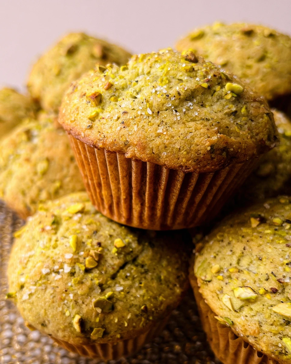 From-Scratch Pistachio Muffins