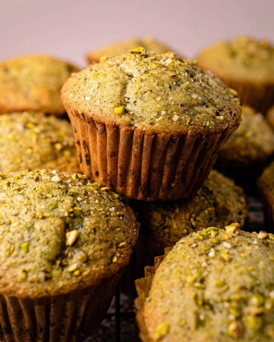 From-Scratch Pistachio Muffins