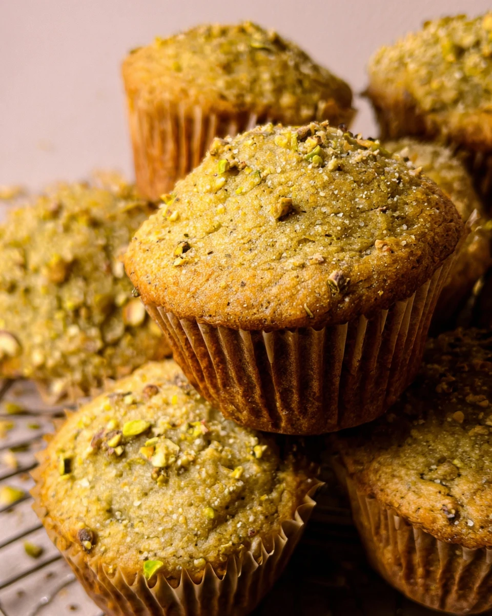 From-Scratch Pistachio Muffins