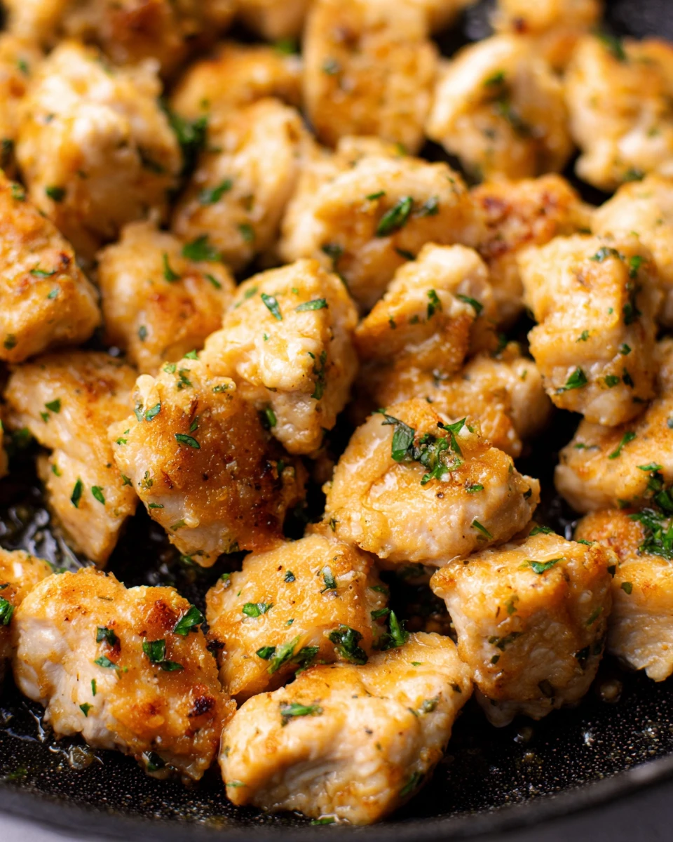 Garlic Butter Chicken Bites