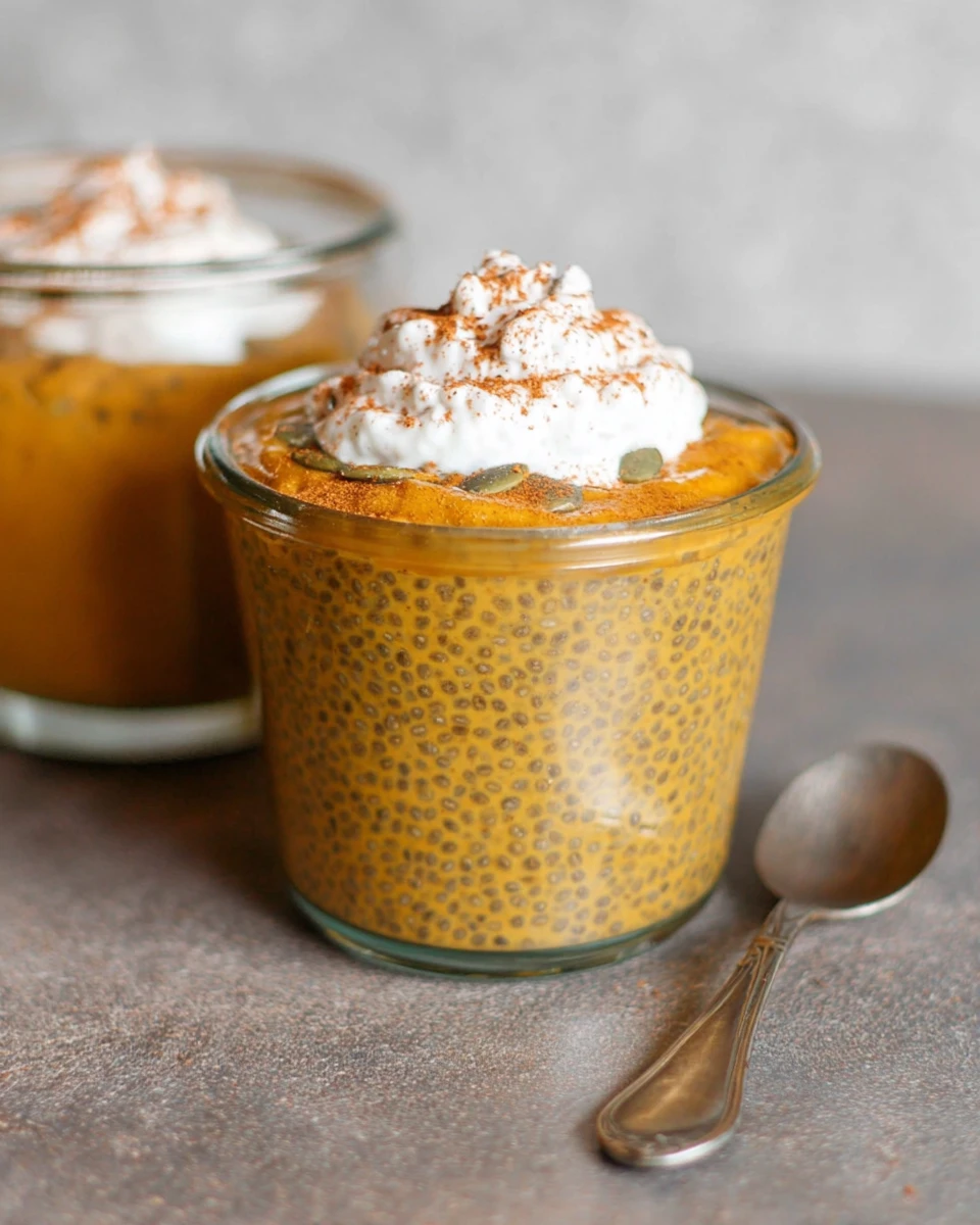 Healthy Pumpkin Chia Pudding