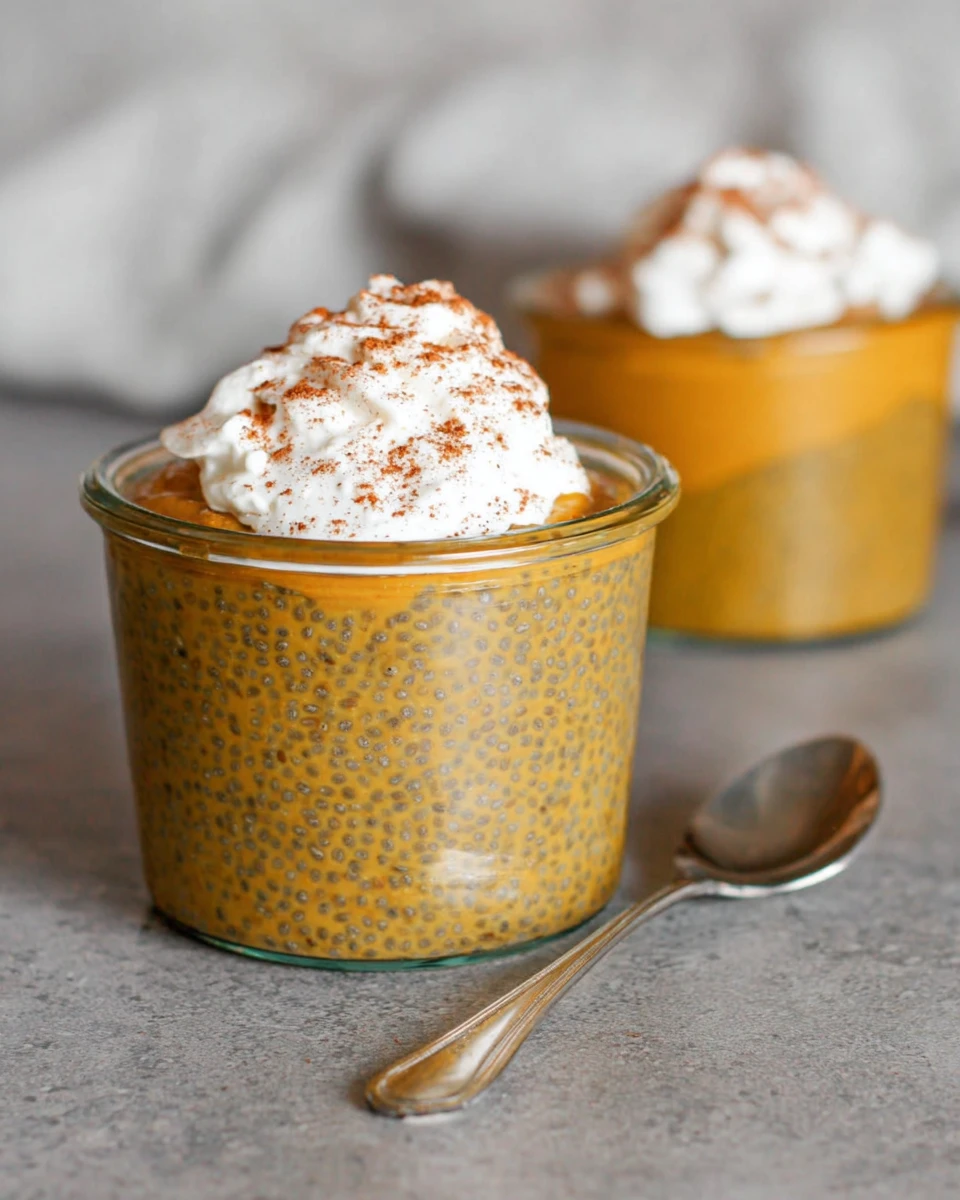 Healthy Pumpkin Chia Pudding