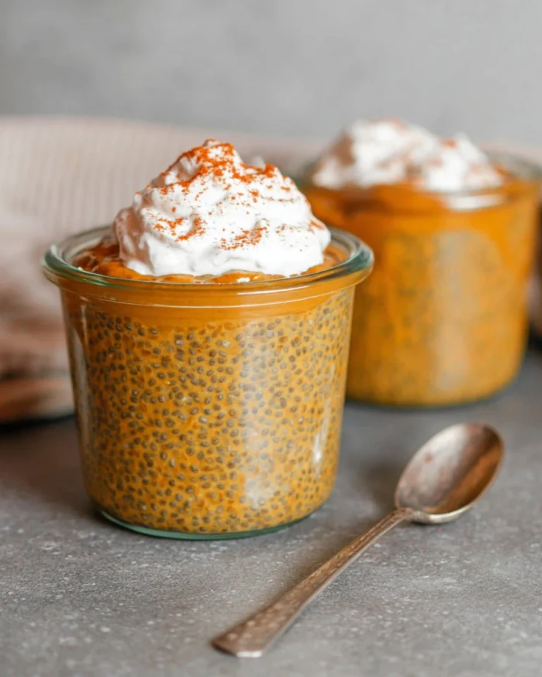 Healthy Pumpkin Chia Pudding