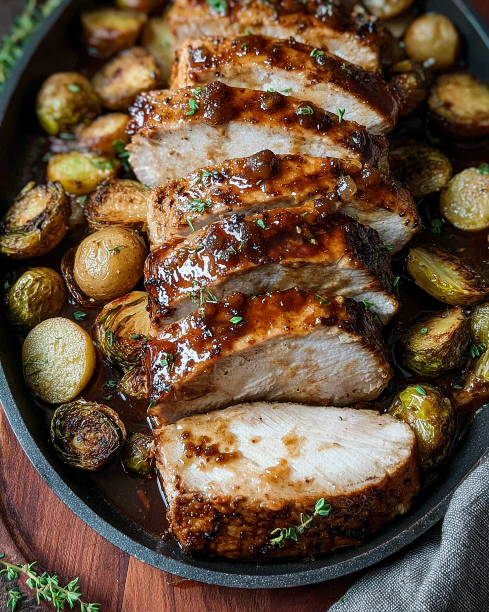 Honey Garlic Pork Loin
