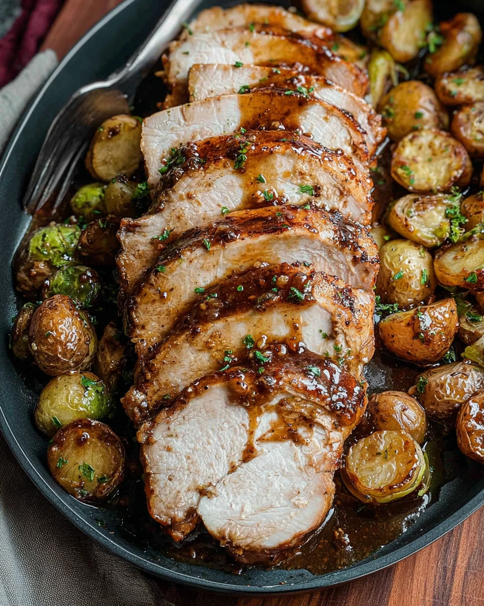 Honey Garlic Pork Loin