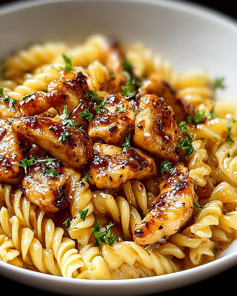 Honey Pepper Chicken Pasta
