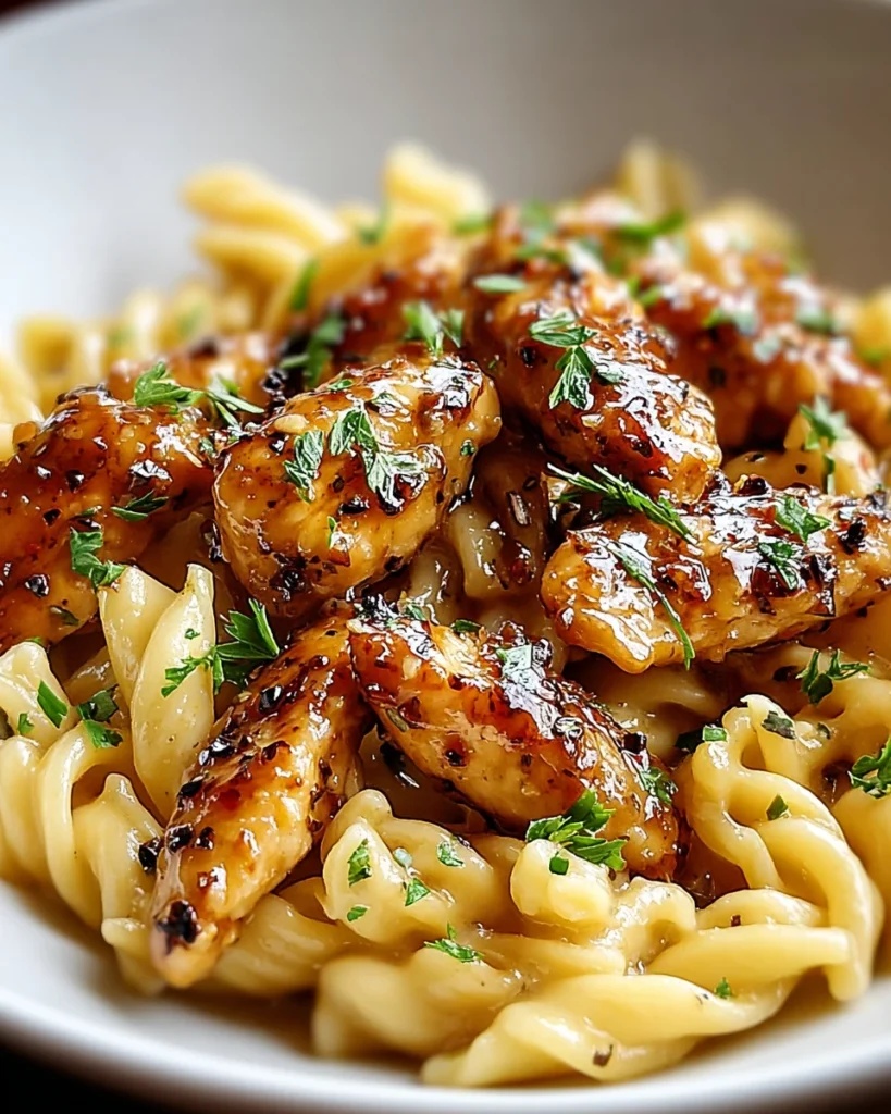 Honey Pepper Chicken Pasta