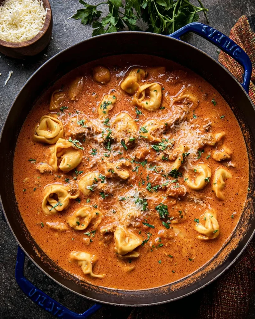 Lasagna Soup with Tortellini