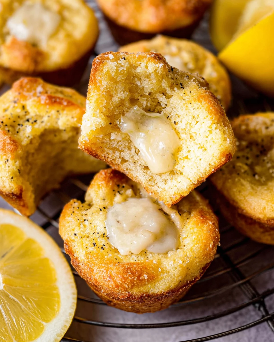 Lemon Cream Cheese Muffins