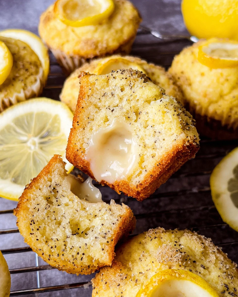 Lemon Cream Cheese Muffins