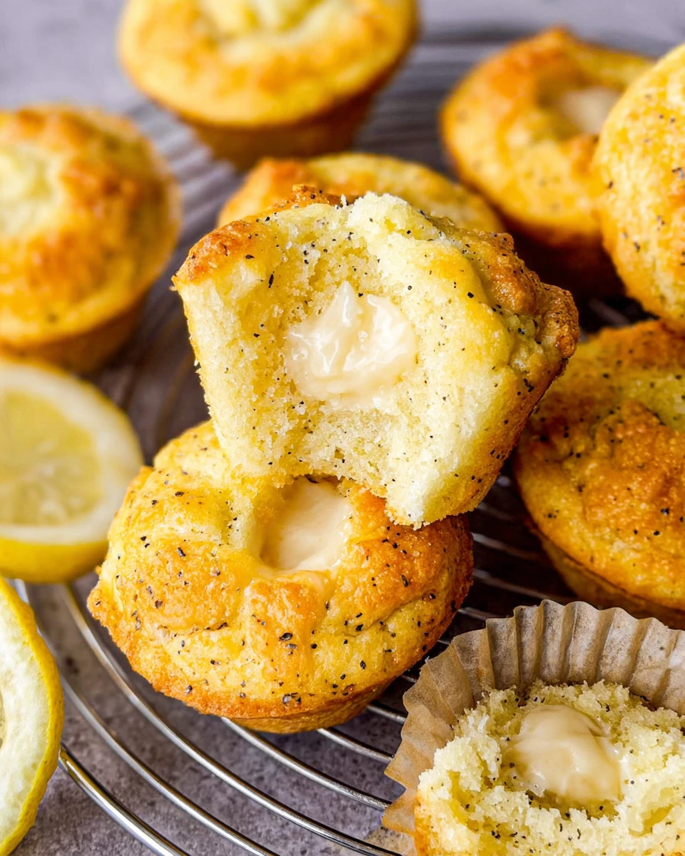 Lemon Cream Cheese Muffins