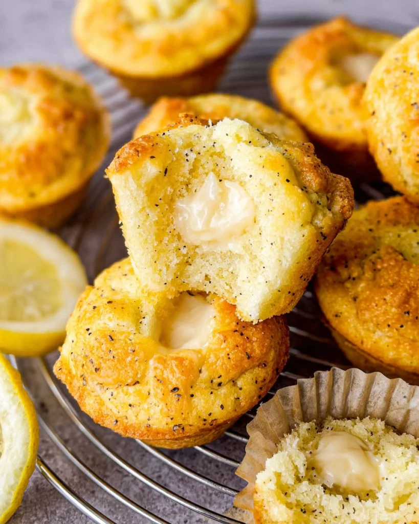 Lemon Cream Cheese Muffins