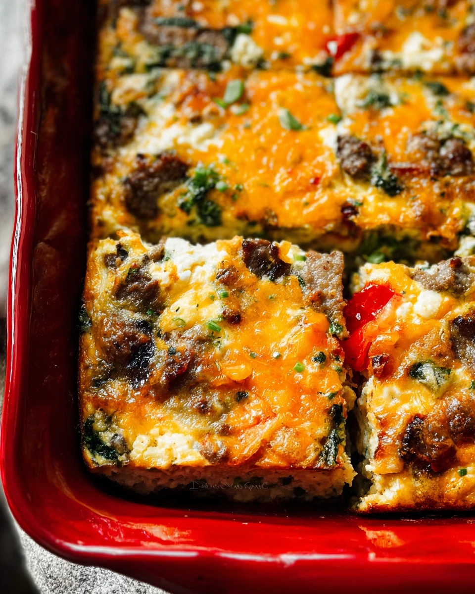 Make-Ahead Breakfast Casserole