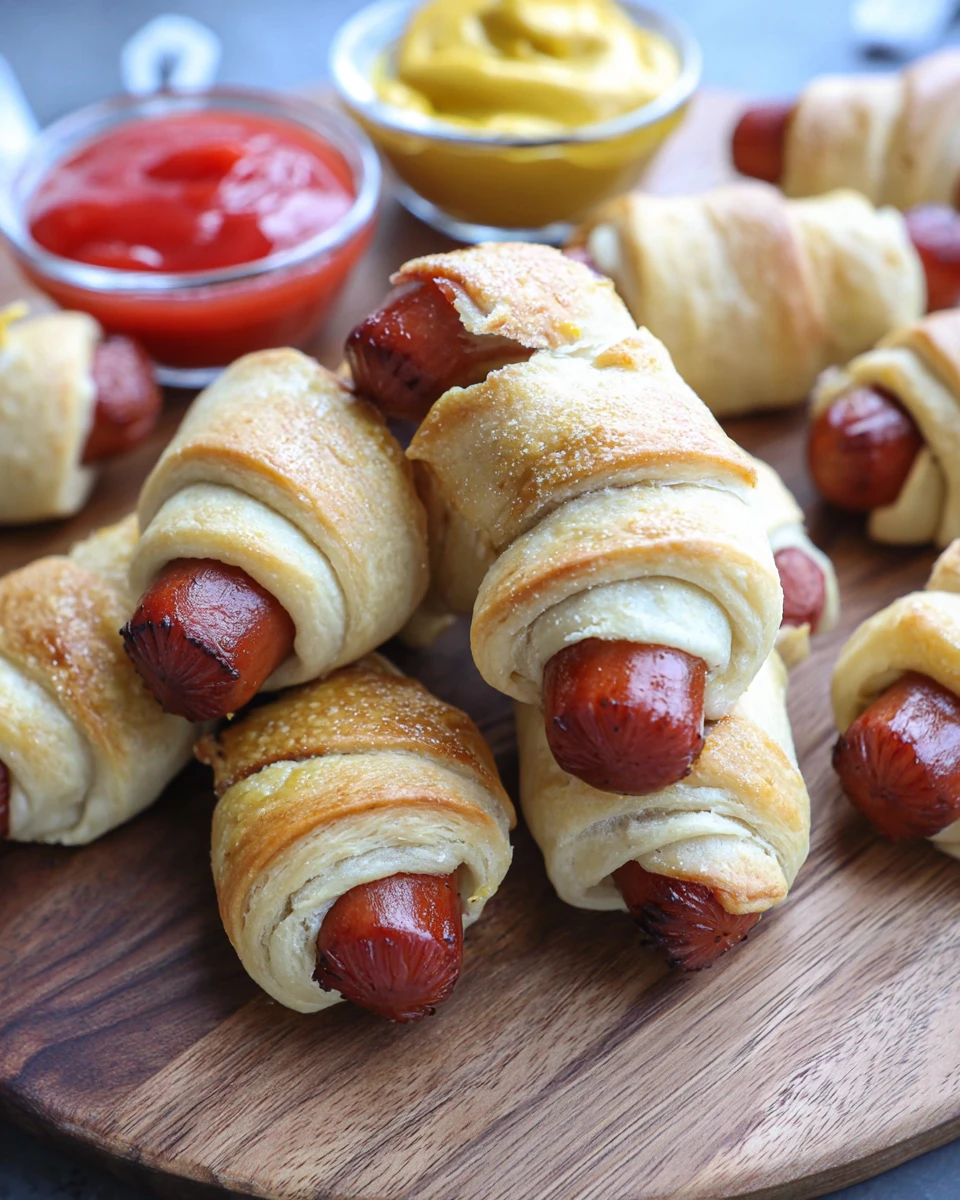 Mini Vegetarian Pigs in a Blanket