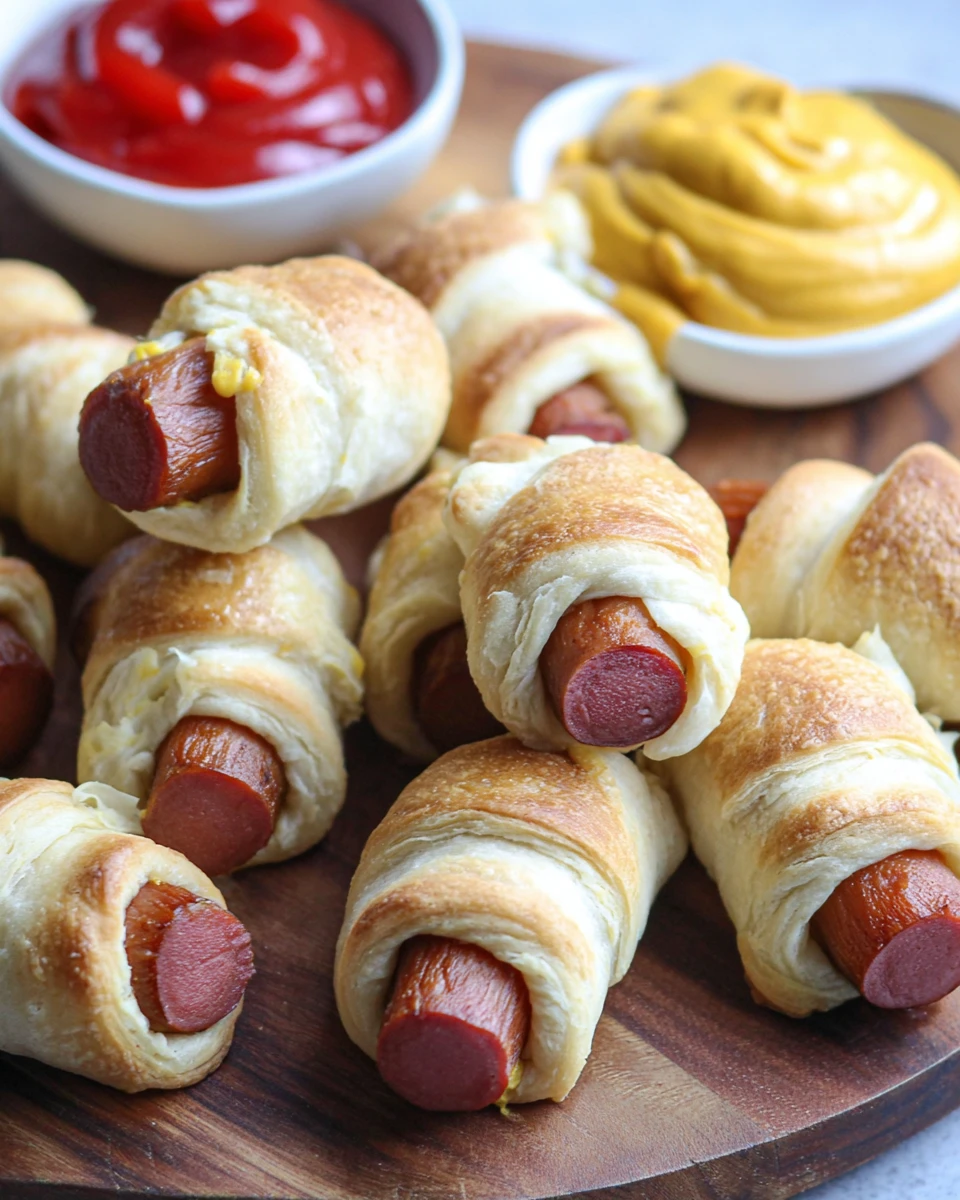 Mini Vegetarian Pigs in a Blanket