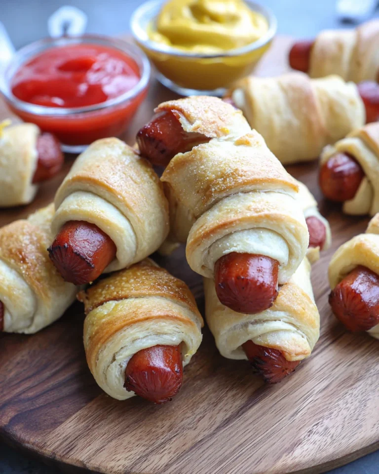 Mini Vegetarian Pigs in a Blanket