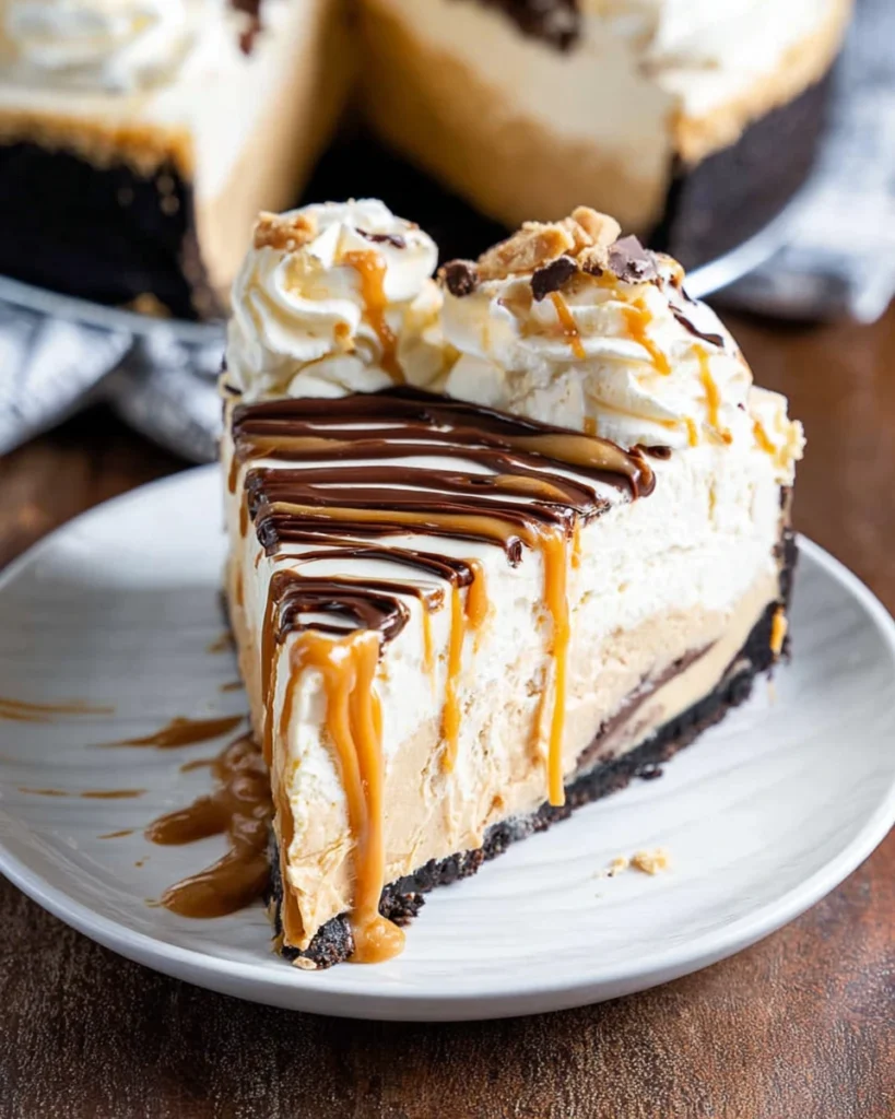 No Bake Peanut Butter Cheesecake