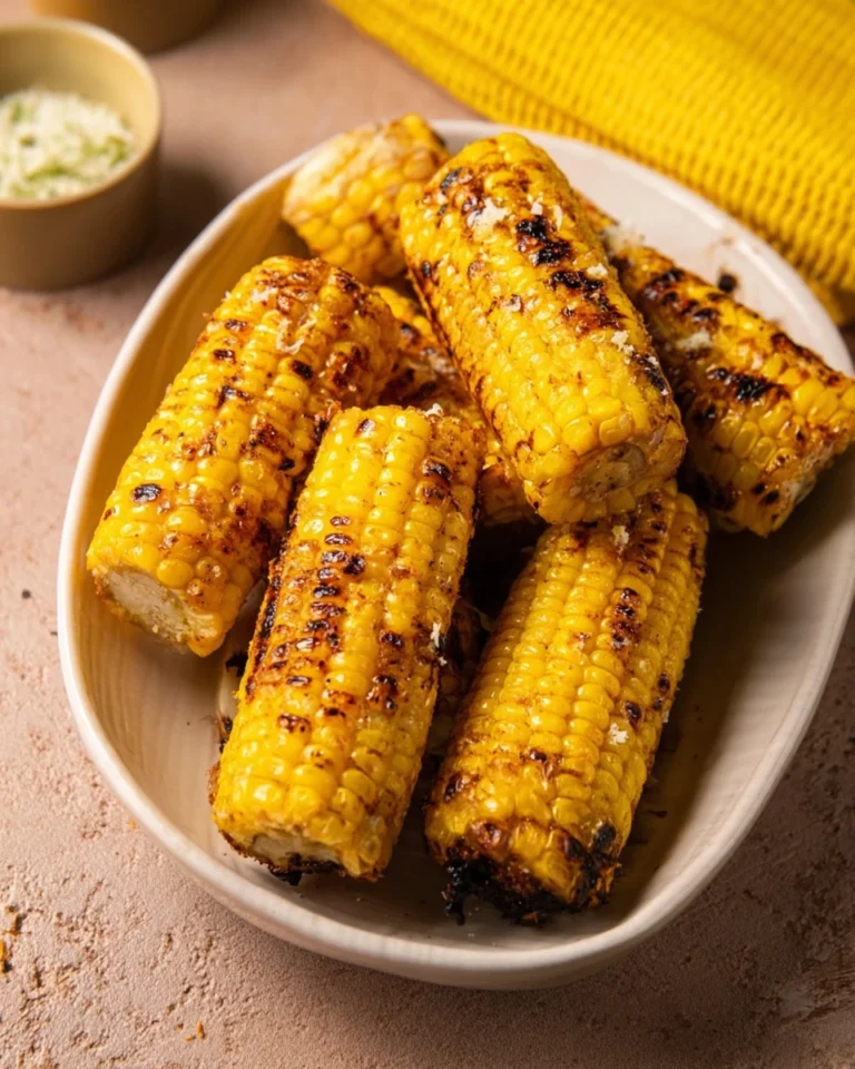 Parmesan Garlic Butter Grilled Corn