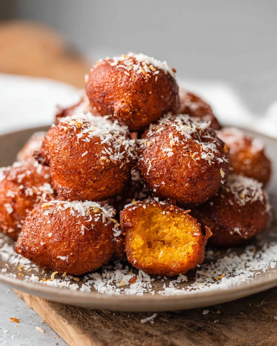 Parmesan Pumpkin Donuts
