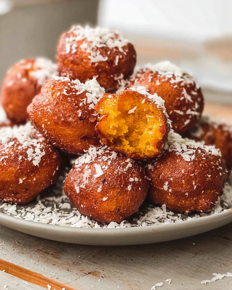 Parmesan Pumpkin Donuts