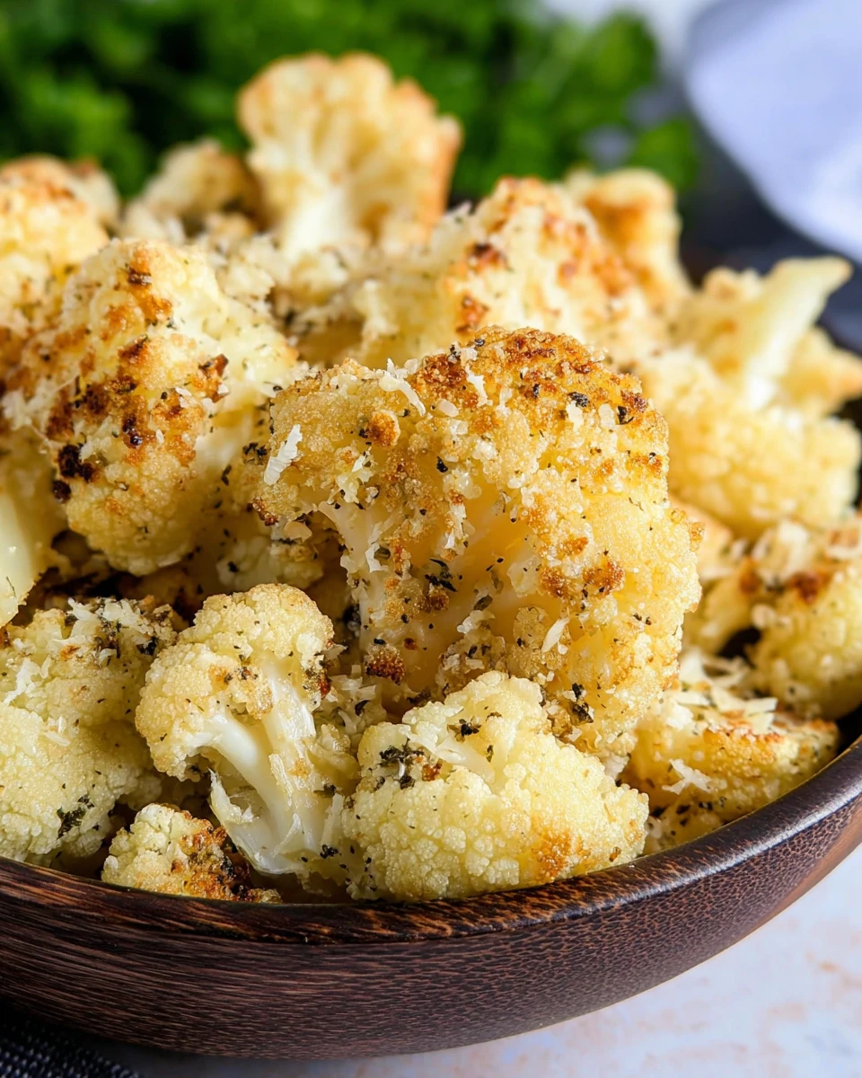 Parmesan Roasted Cauliflower