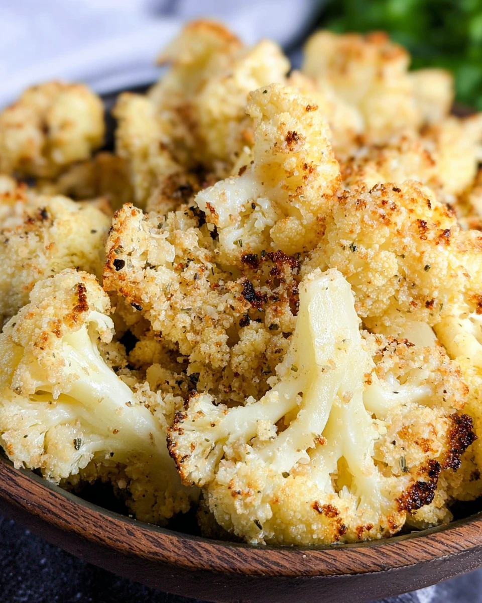 Parmesan Roasted Cauliflower