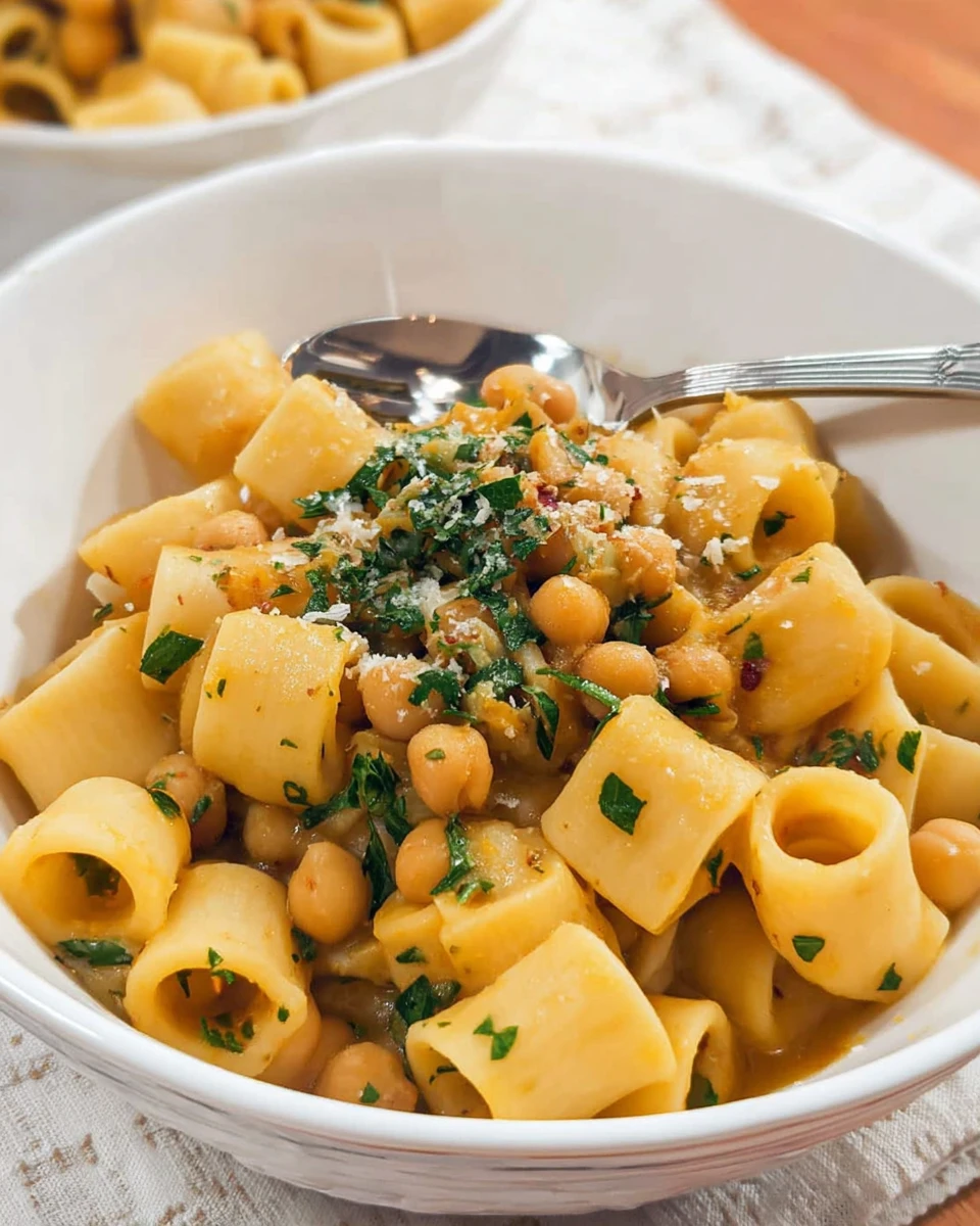 Pasta with Chickpeas