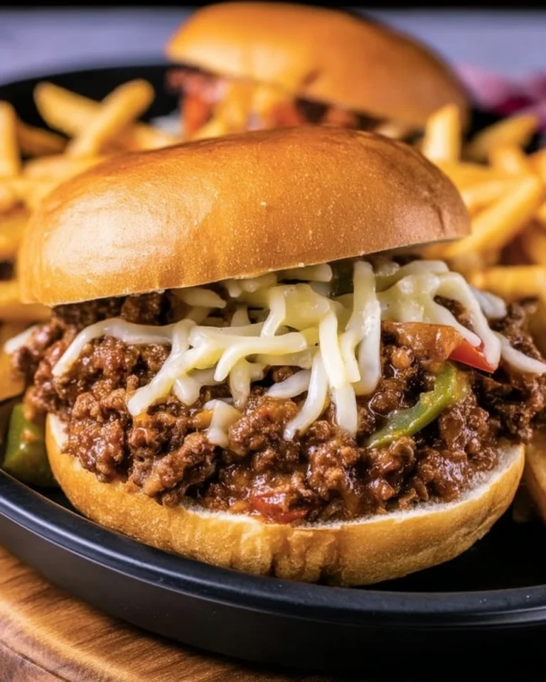 Philly Cheesesteak Sloppy Joes