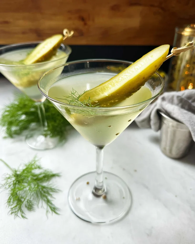 Pickle Juice Martini