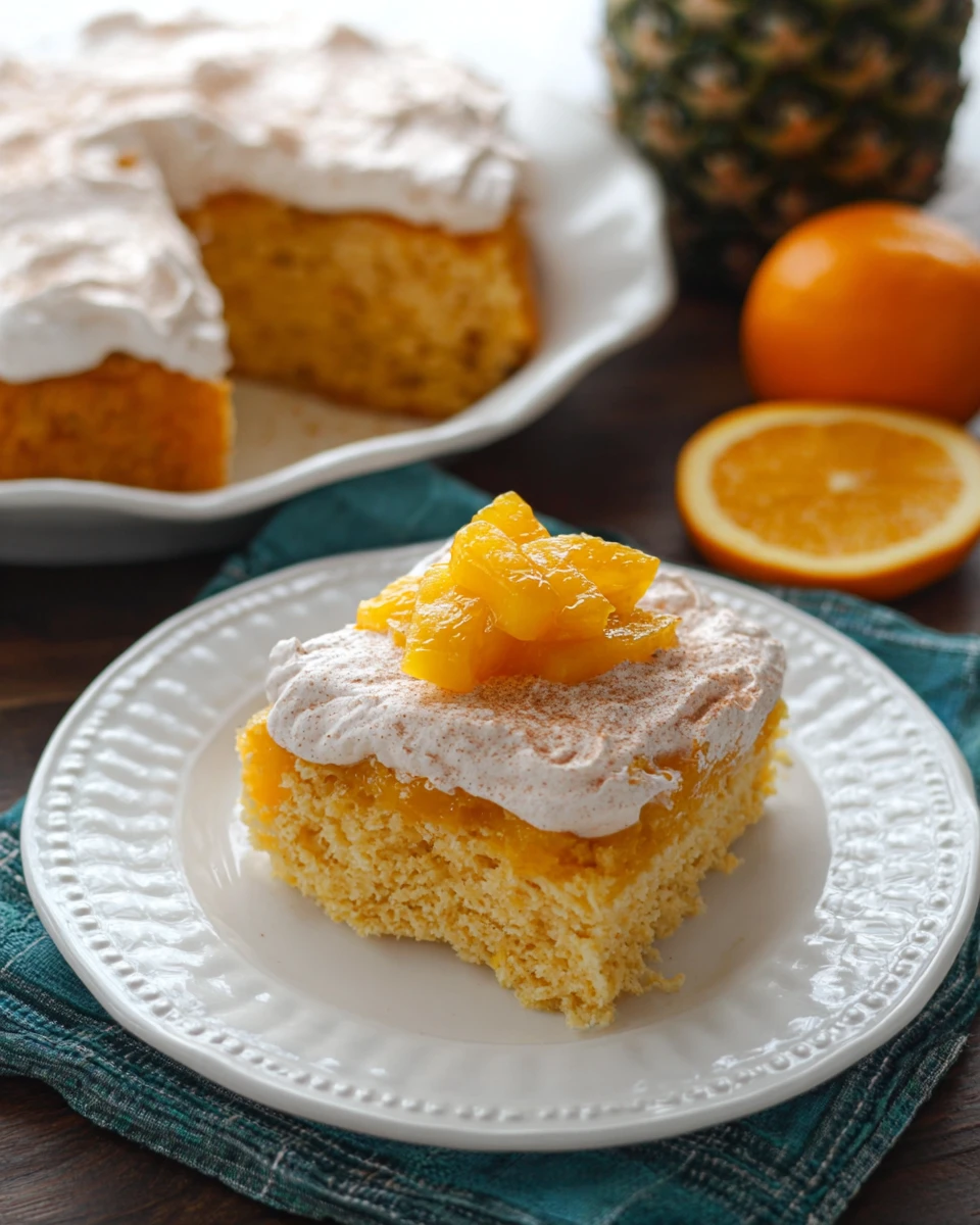 Pineapple Orange Cake
