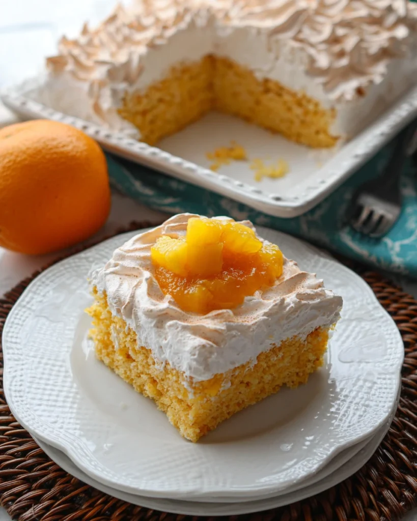 Pineapple Orange Cake