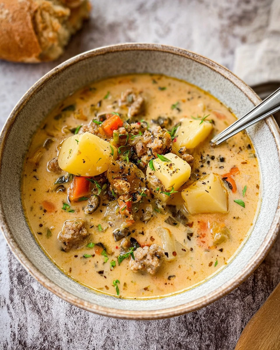 Potato and Sausage Chowder