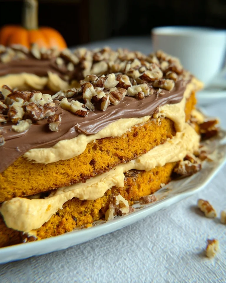 Pumpkin Cake with Walnuts