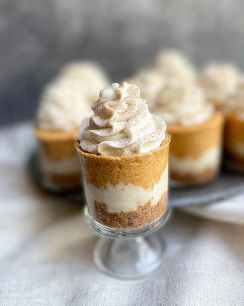 Pumpkin Cheesecake Cups