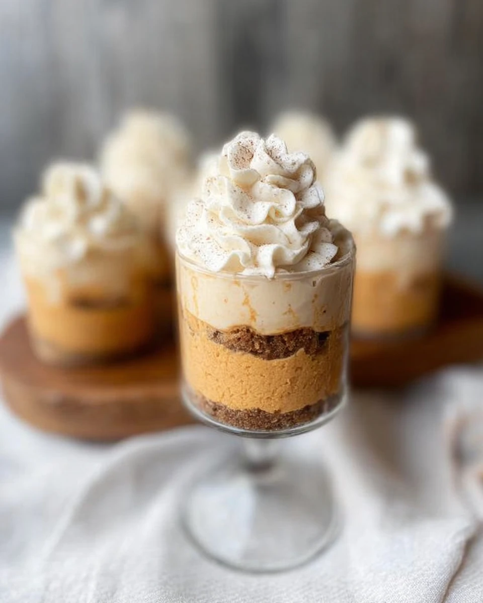 Pumpkin Cheesecake Cups