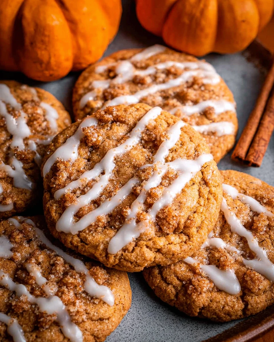 Pumpkin Coffee Cake Cookies