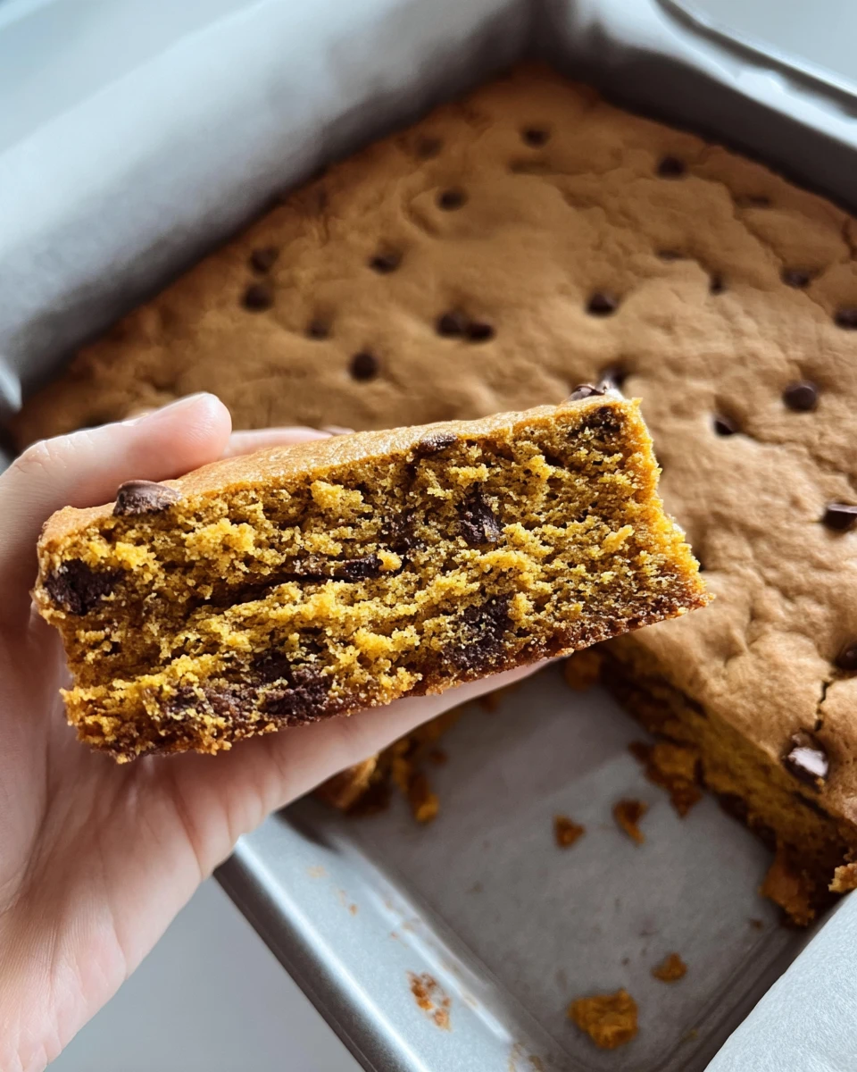 Pumpkin Cookie Cake