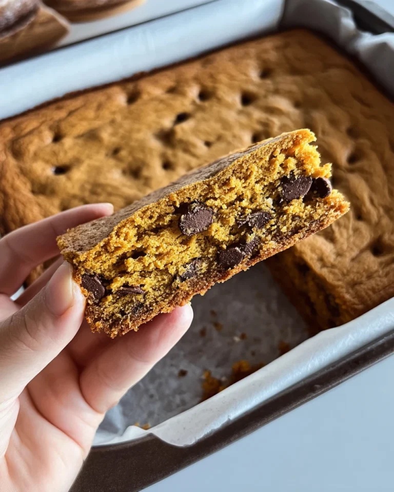 Pumpkin Cookie Cake