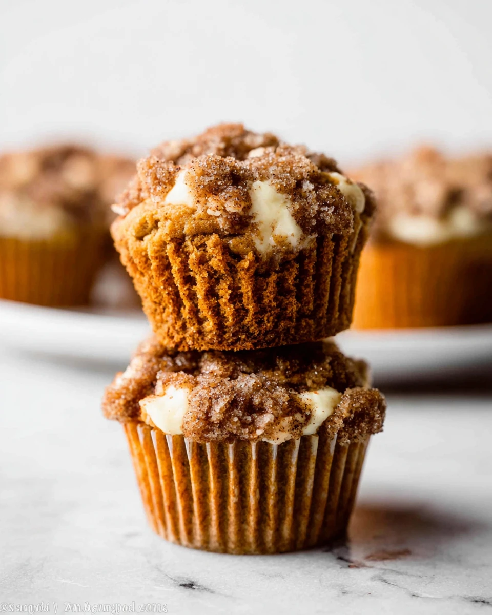 Pumpkin Cream Cheese Muffins