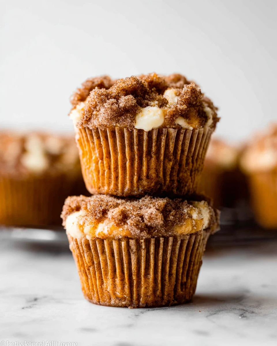 Pumpkin Cream Cheese Muffins
