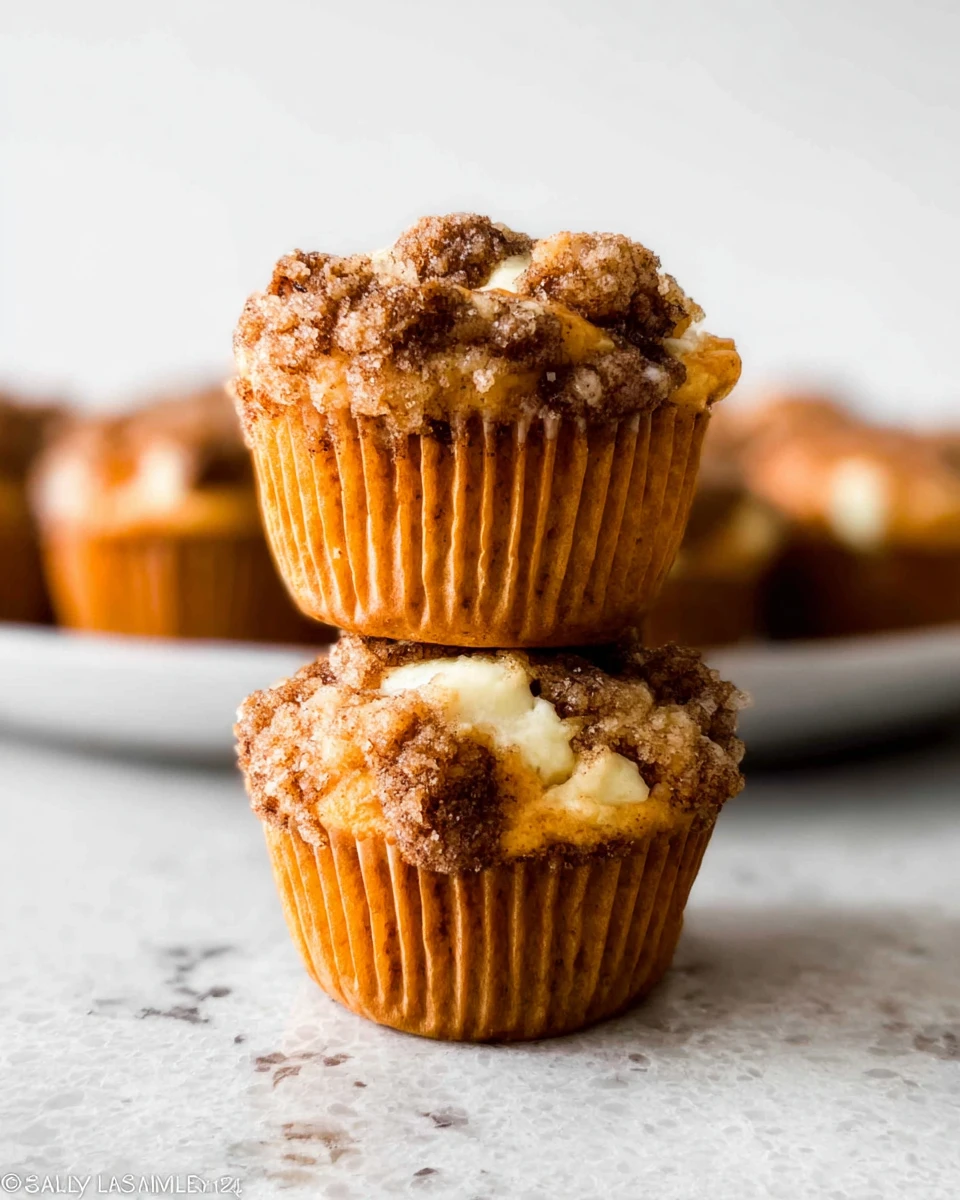 Pumpkin Cream Cheese Muffins