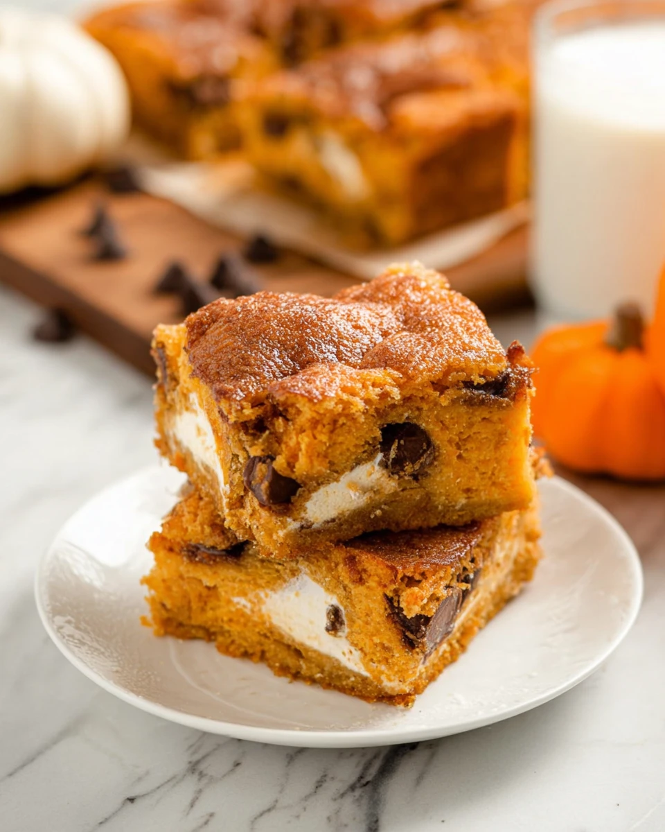 Pumpkin Earthquake Cake