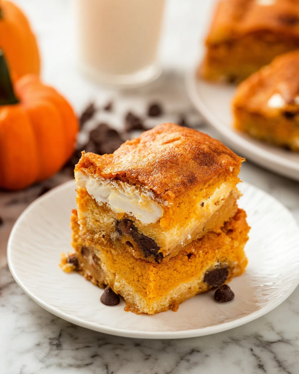 Pumpkin Earthquake Cake