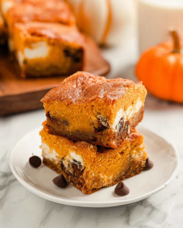 Pumpkin Earthquake Cake