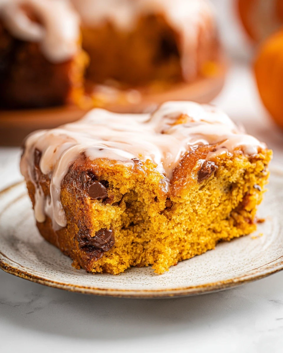 Pumpkin Honeybun Cake