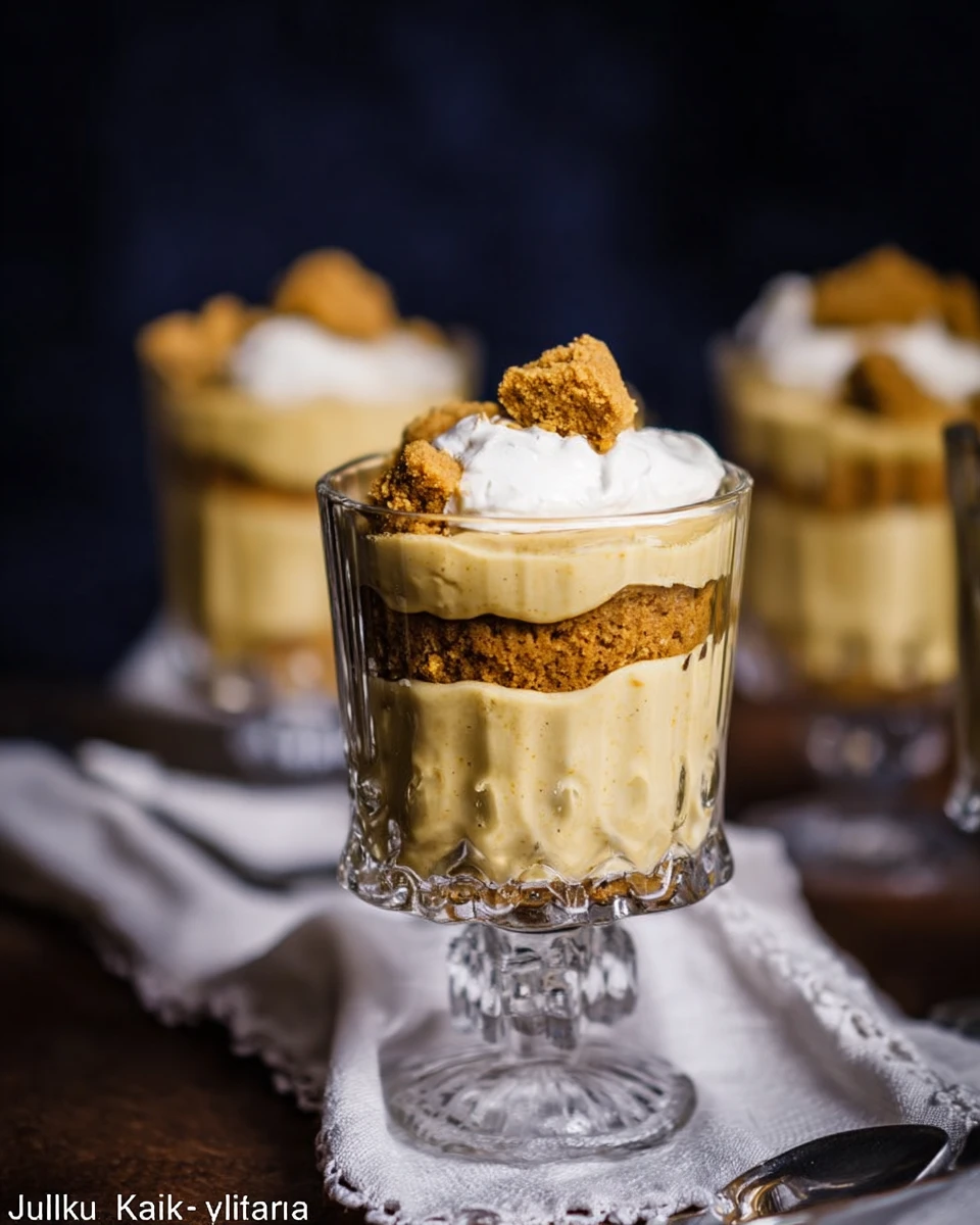 Pumpkin Mousse Trifle